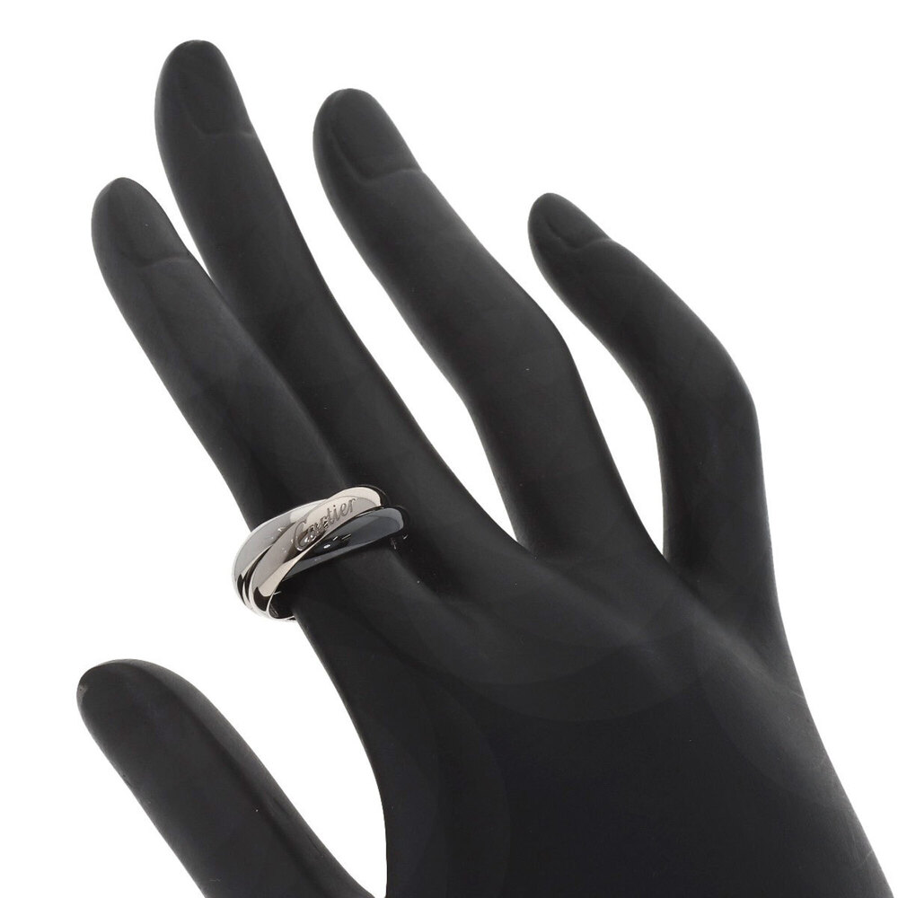 Cartier 18k Silver Trinity Ring #48 View 5